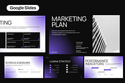 Marketing Strategy Plan Googleslides, a Presentation Template by Dirtytemp Studio (Thumbnail 1 of 5)