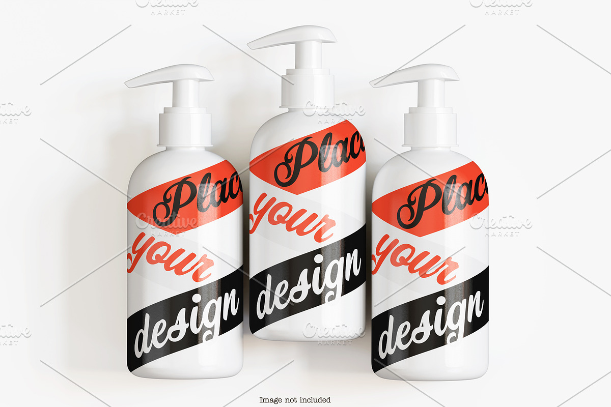 Cosmetic pump mockup bundles, a Cups & Container Mockup by Ambo Ampeng (Photo 32 of 32)