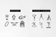 Camera & Photography Icons Pack, an Outline Icon by Hatch Design Workshop (Thumbnail 5 of 9)