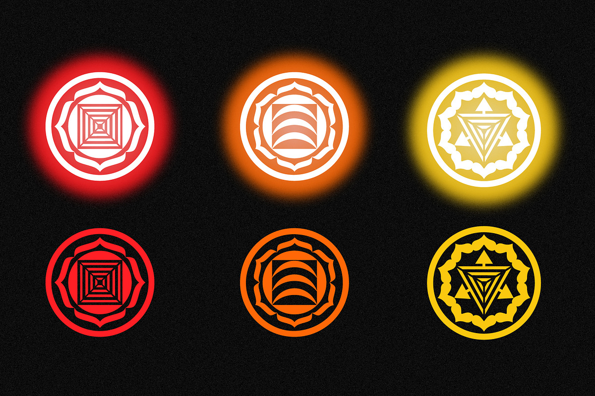 Chakras. Unique drawing. SVG, a Decorative Illustration by Aleksandra ...