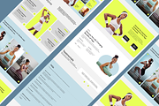 Yoga Landing Page, a WordPress Template by PetersTouch Creative (Thumbnail 3 of 3)