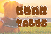Bear Tales - Fun Kids Display Font, a Font by OPY ArtStudio (Thumbnail 1 of 6)