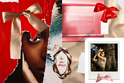 Satin bows & frames collection, an Object Graphic by divanovskaya_nv (Thumbnail 2 of 11)