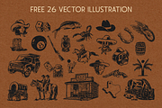 Horseland - Free Illustration Vector, a Sans Serif Font by Wasabib Studio (Thumbnail 8 of 9)