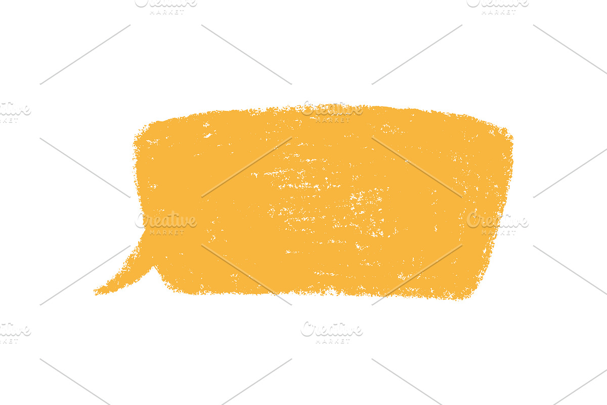 Crayon doodle speech bubble set, an Object Graphic by Elena Pimukova (Photo 13 of 15)