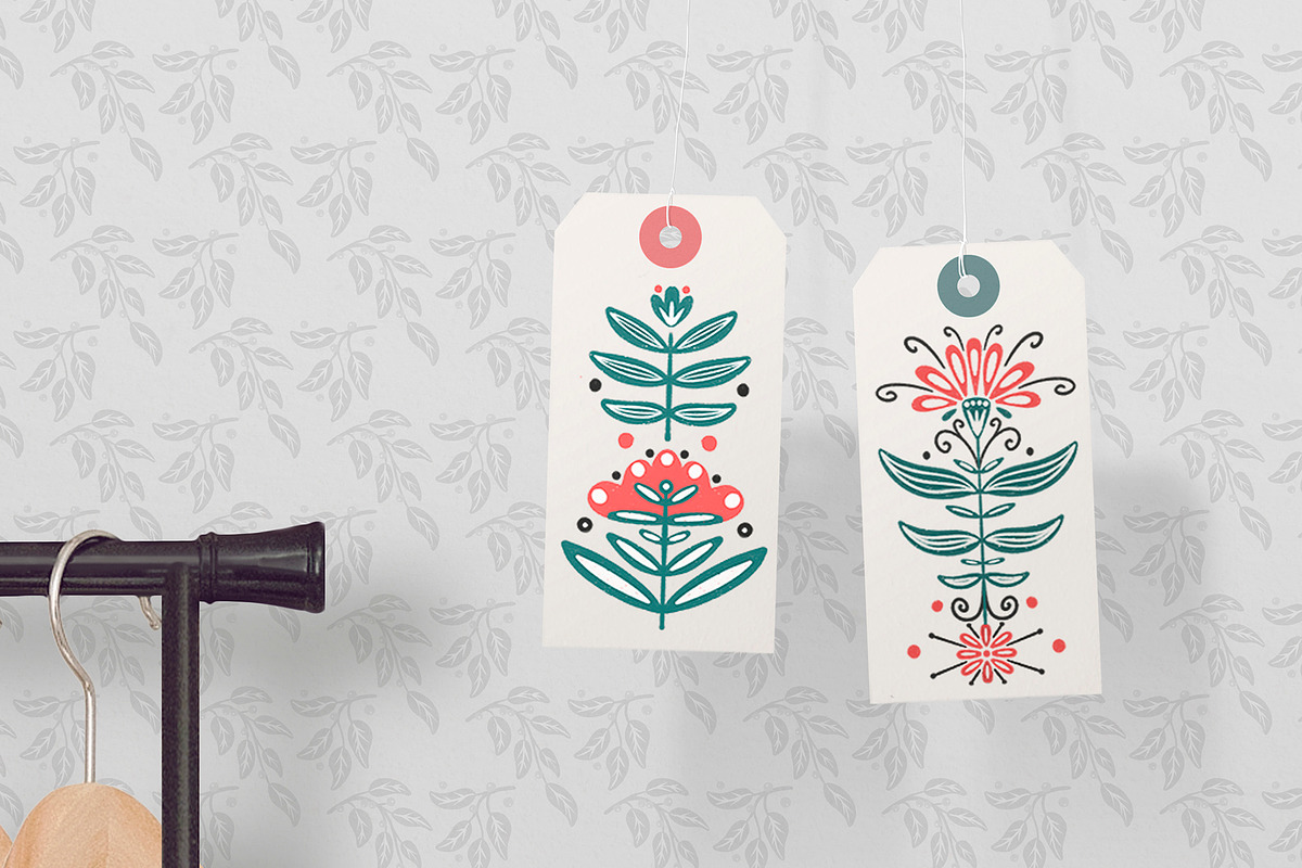 Folk Motive, a Decorative Illustration by Alina Sh (Photo 6 of 12)