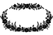 Botanical Floral Border, an Object Graphic by Creativeshirt (Thumbnail 14 of 20)