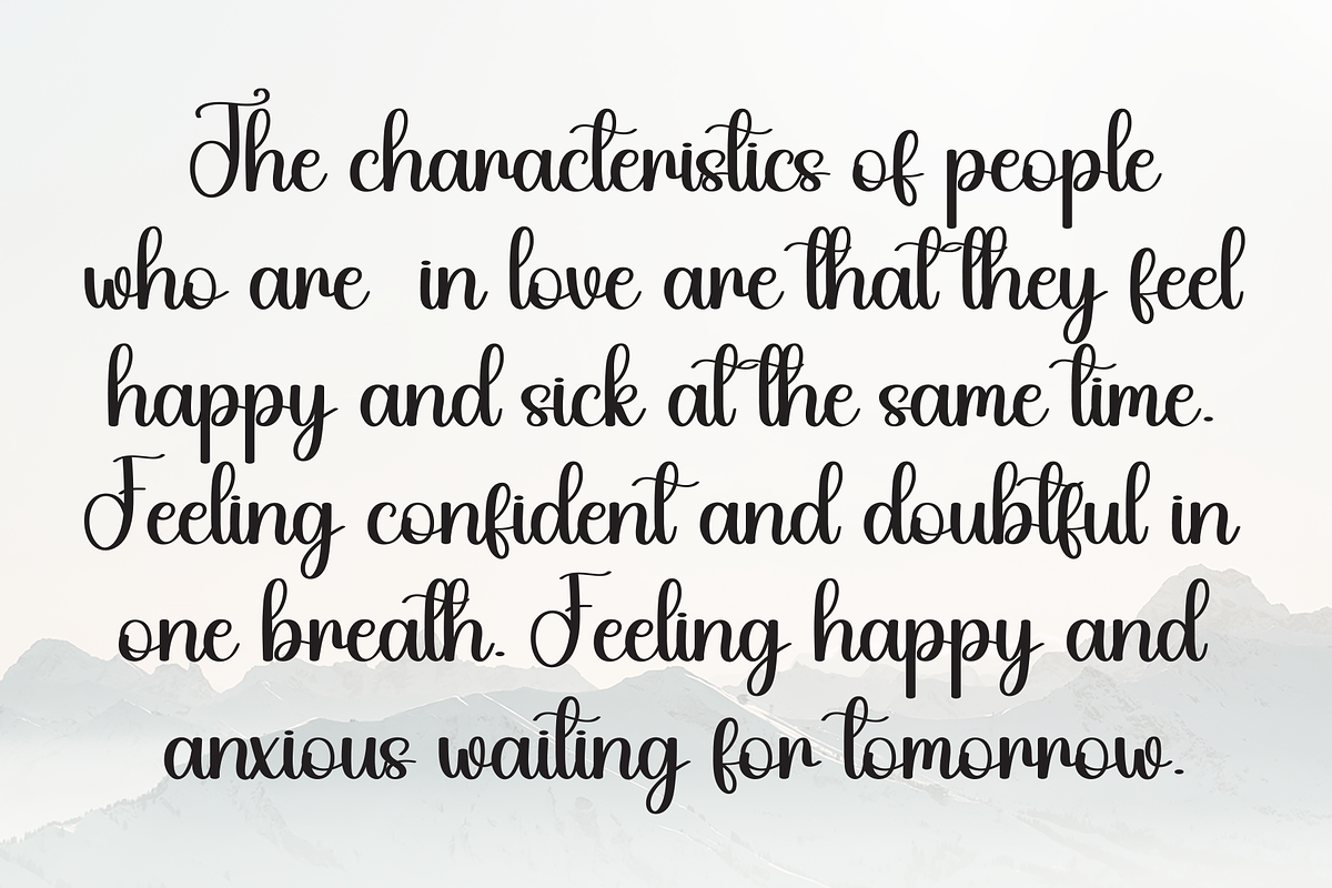 Mother | Script Font, a Handwritten Font by Scratchones (Photo 6 of 9)