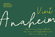 CS Brisa Pixel, a Script Font by Craft Supply Co. (Thumbnail 6 of 8)