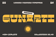 Gunarti – Wide Western Font, a Slab Serif Font by Zarma Type (Thumbnail 1 of 10)