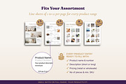 Product Catalog and Line Sheets, a Magazine Template by B2 Studio (Thumbnail 4 of 18)