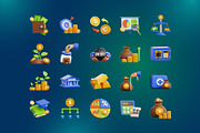 20 Finance 3D Icon Set, an Object 3D Model by Bilicube Studio (Thumbnail 5 of 6)