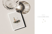 200+ Silent Christmas watercolor set, an Animal Illustration by Tabita's shop (Thumbnail 17 of 17)