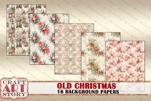 Kit Backgrounds Old Christmas