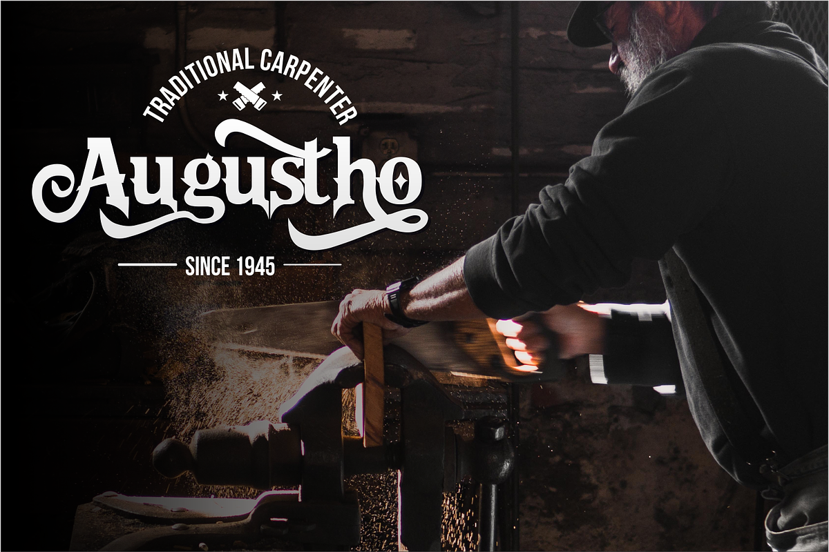 Quinthero, a Blackletter Font by Fachranheit Studio (Photo 8 of 11)
