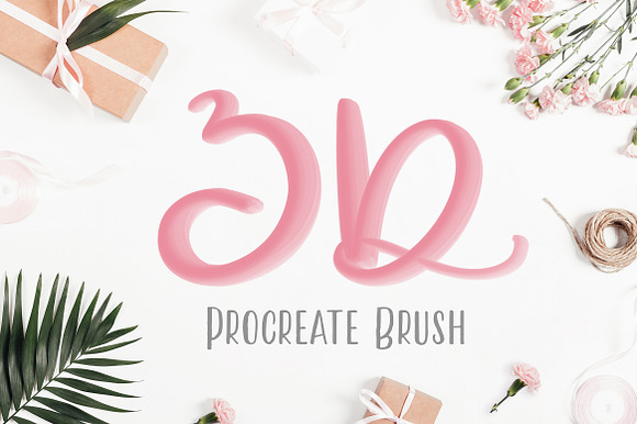 Procreate Shine 3D Brush preview 5