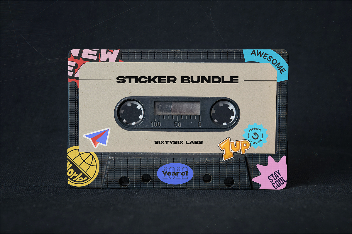 Sticker Pack Bundle, an Object Graphic by Sixtysix Labs (Photo 12 of 14)