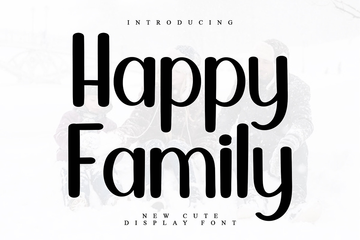 Happy Family, a Handwritten Font by FreshTypeINK (Photo 1 of 7)