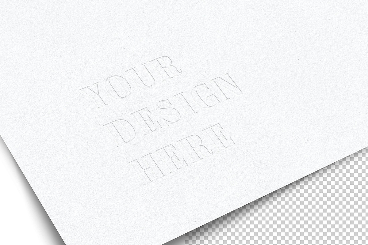Letterpress Emboss & Deboss Mockup, a Product Mockup by Medialoot (Photo 4 of 4)