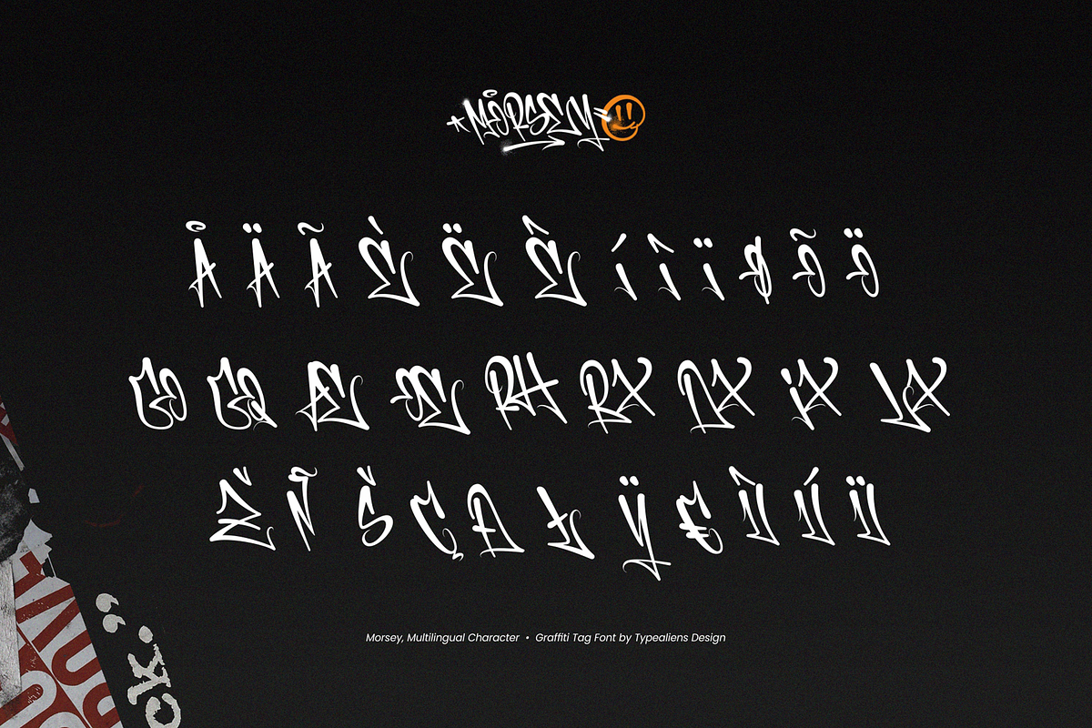 Morsey, a Font by ilhamtaro (Photo 10 of 10)