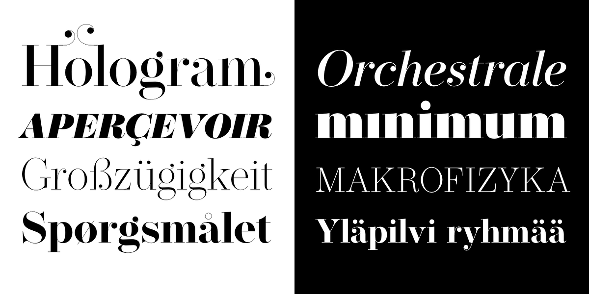 Operetta, a Serif Font by Synthview Type Design (Photo 4 of 10)