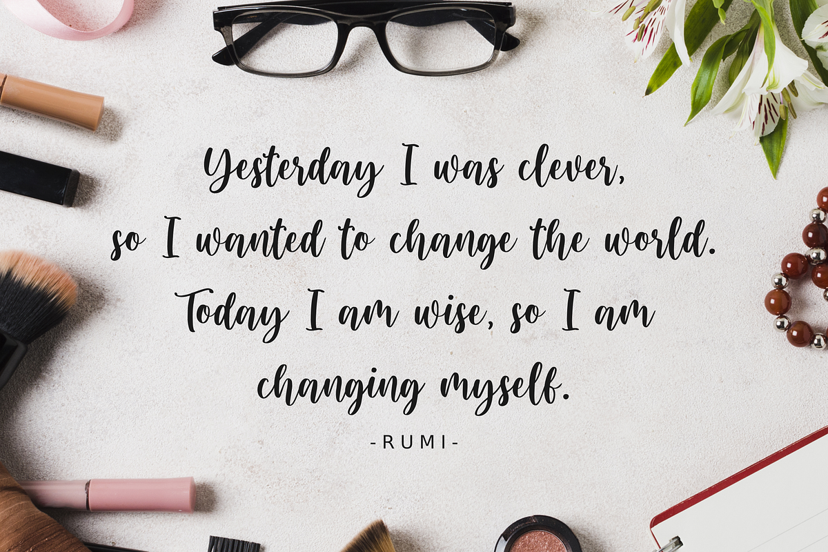 Blushring - Modern Calligraphy, a Script Font by Sibelumpagi Studio (Photo 6 of 11)