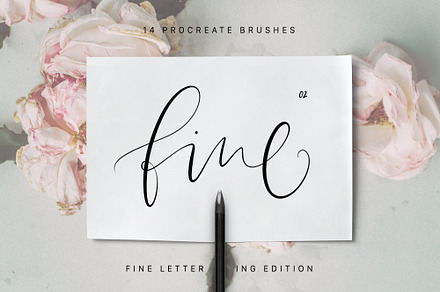 Procreate Fine Calligraphy Brushes