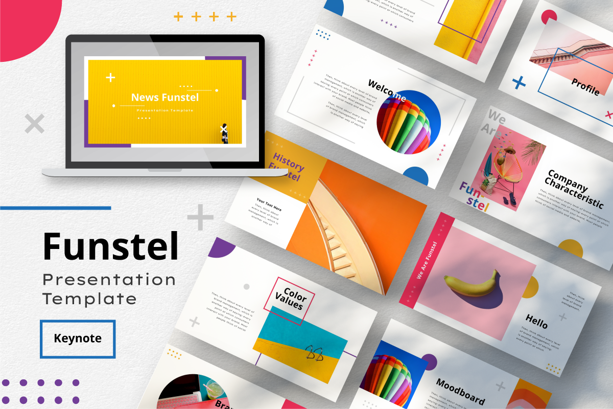 Funstel Keynote Template, a Presentation Template by Inkofert (Photo 10 of 10)