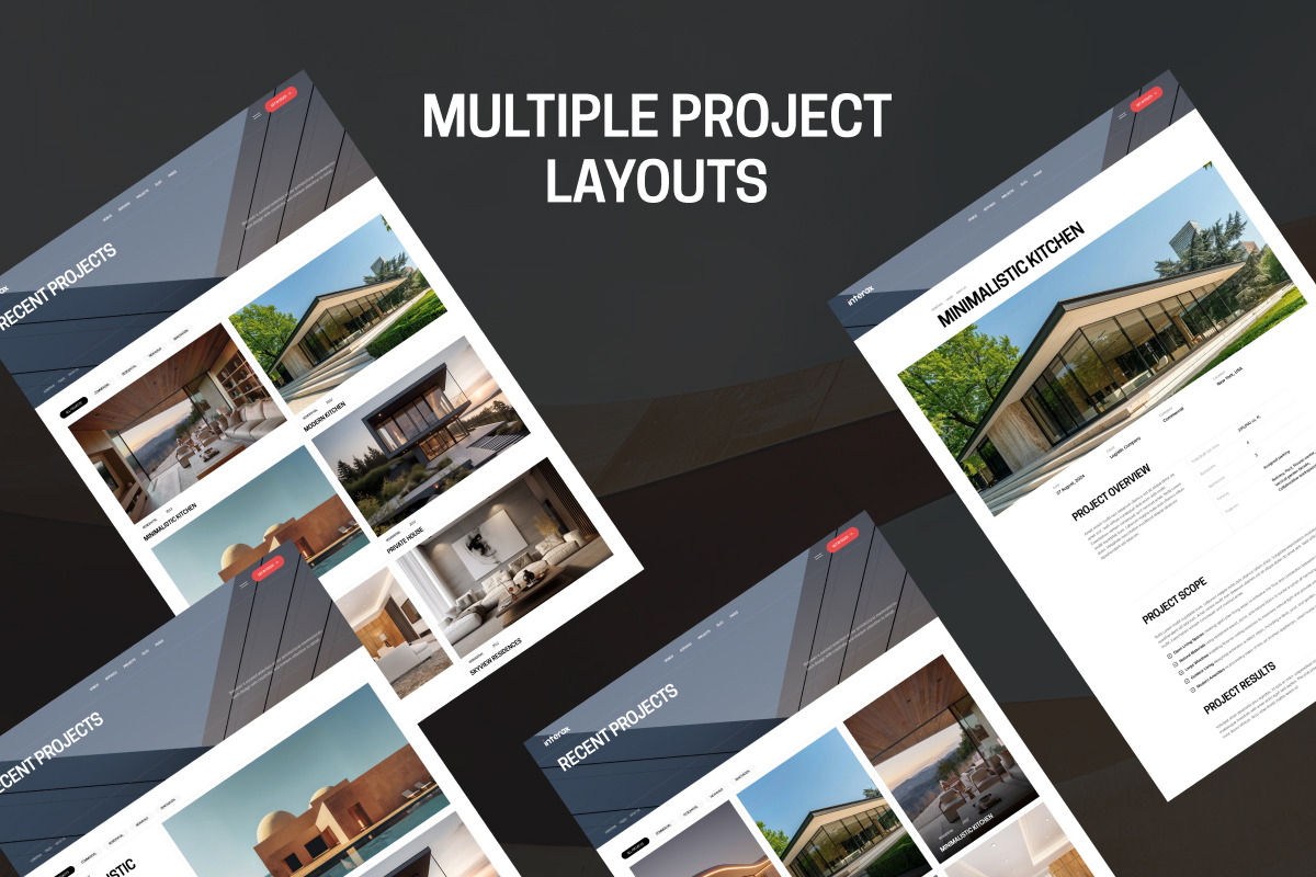 Interox–Architecture Interior Design, a WordPress Template by Opal Wordpress Theme (Photo 3 of 5)