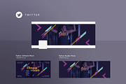 Social Media Pack | Fitness Gym, a Social Media Template by Amber Graphics (Thumbnail 4 of 10)