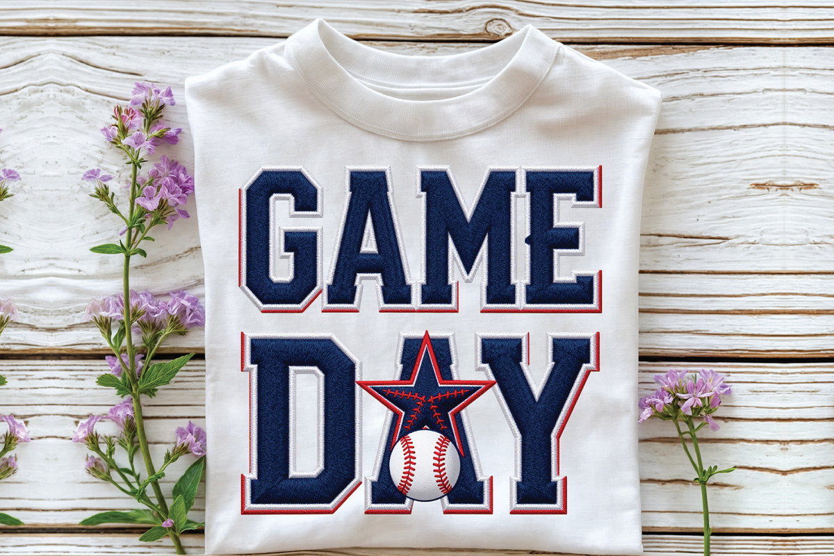 Chenille Mom Baseball Game Day PNG, an Illustration by CraftArtStudio (Photo 3 of 4)