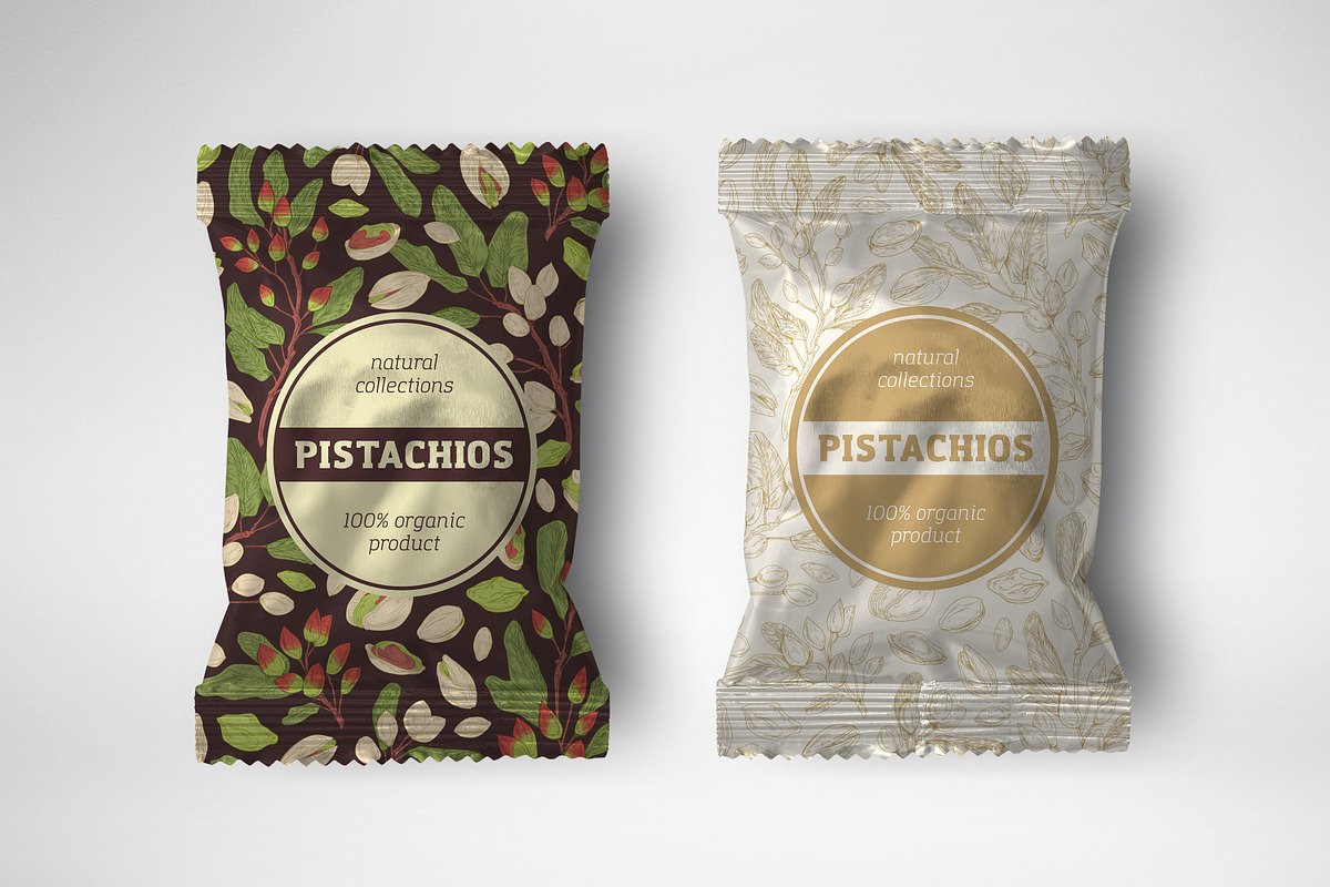 Packaging design for pistachios, a Food Illustration by Good Studio (Photo 2 of 4)