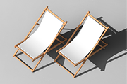Sunbed Mock-up, an Advertising Mockup by BLISS DESIGN (Thumbnail 3 of 4)