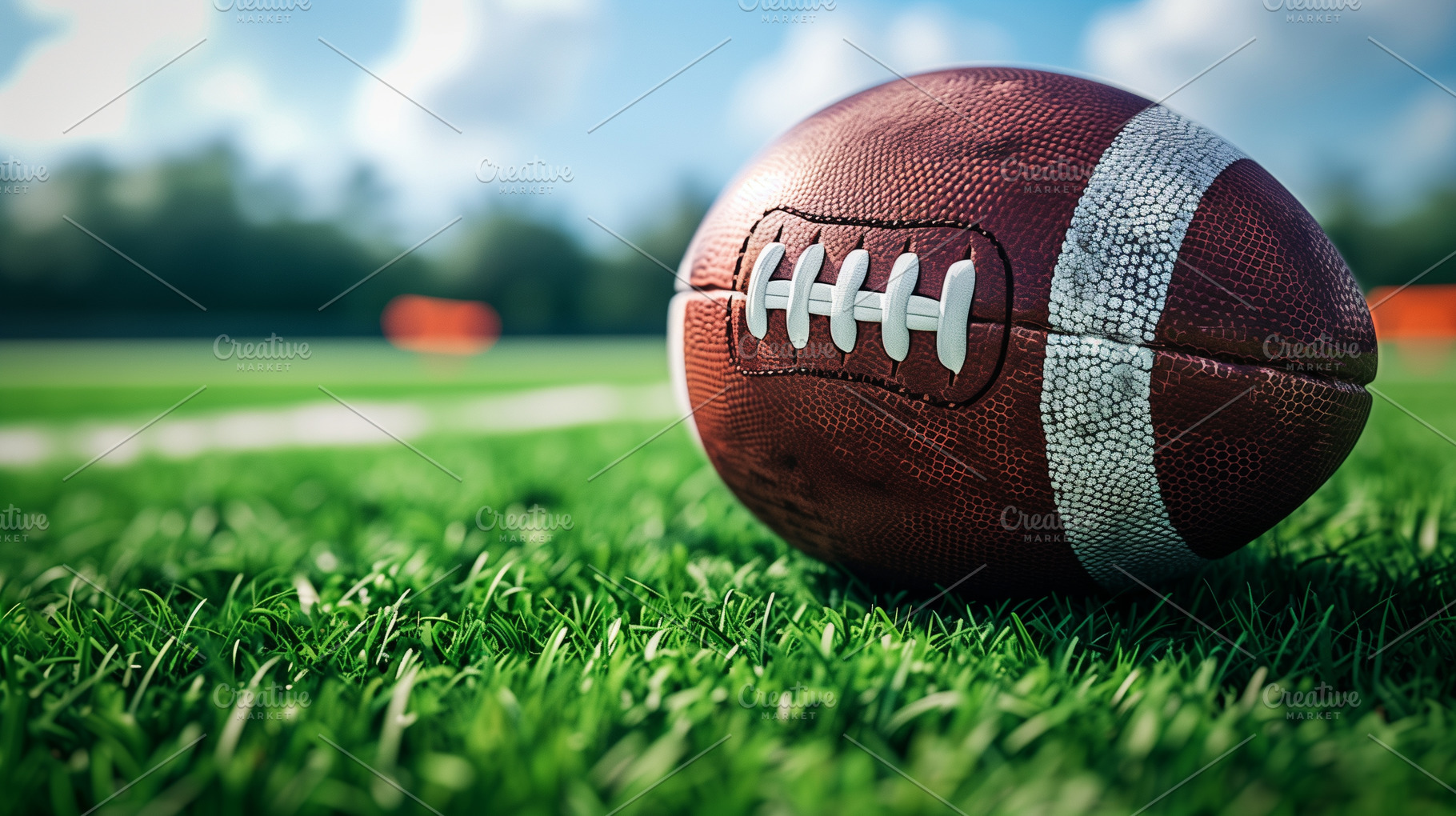 Shot of American football ball, a Sports & Recreation Photo by MistyDay