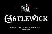Castlewick - Old Tale Typeface, a Serif Font by Spencer & Sons Co. (Thumbnail 1 of 8)