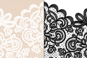 Lace Seamless Pattern & Border., a Decorative Illustration by Sveta Aho (Thumbnail 3 of 3)