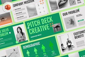 Pitch Deck Powerpoint, a Presentation Template by rgbryand