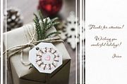 Watercolor Winter Wreaths | Clipart, an Illustration by Fresh-shop (Thumbnail 9 of 9)