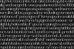 Chomplek Sanity Display Font