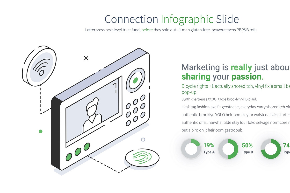 Connection PowerPoint Slides, a Presentation Template by Pulsecolor
