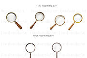 Magnifying Glass Clipart, Lens PNG, an Object Illustration by BrushstrokeArtGB (Thumbnail 5 of 9)