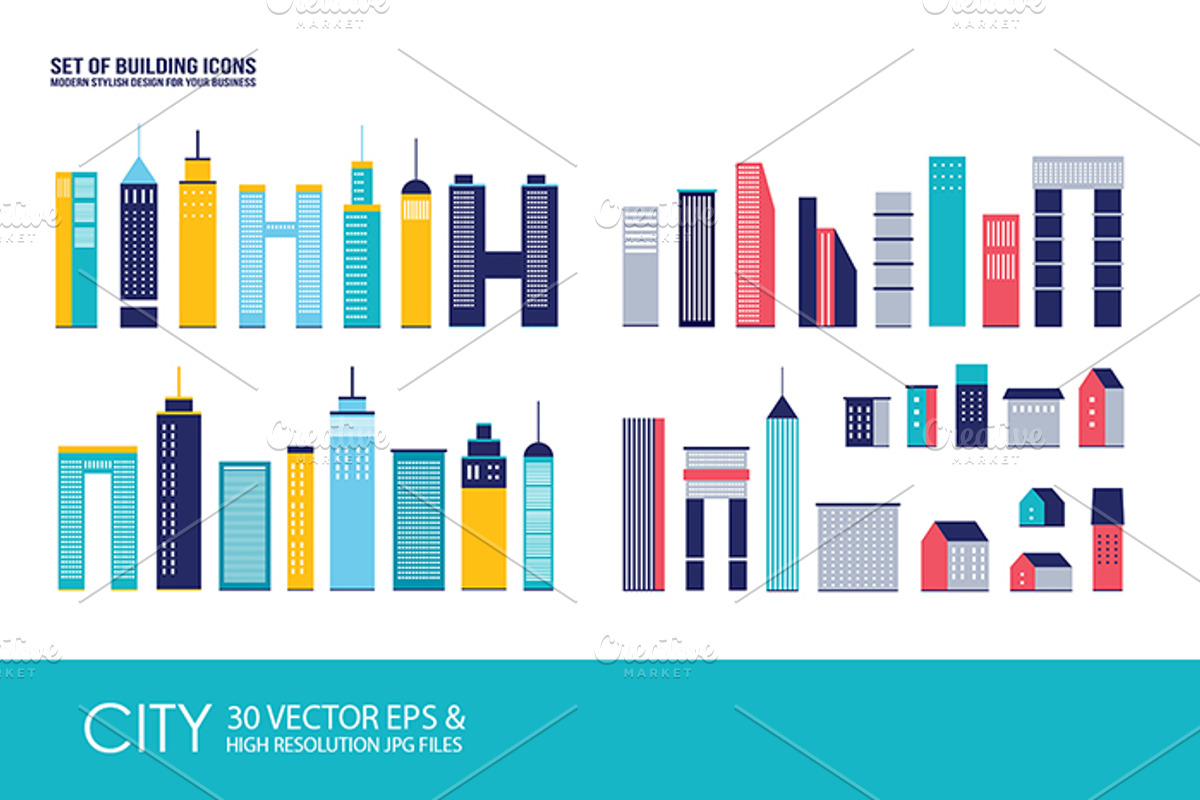 30 City background infographics set, a Work Illustration by Anttoniu (Photo 3 of 4)