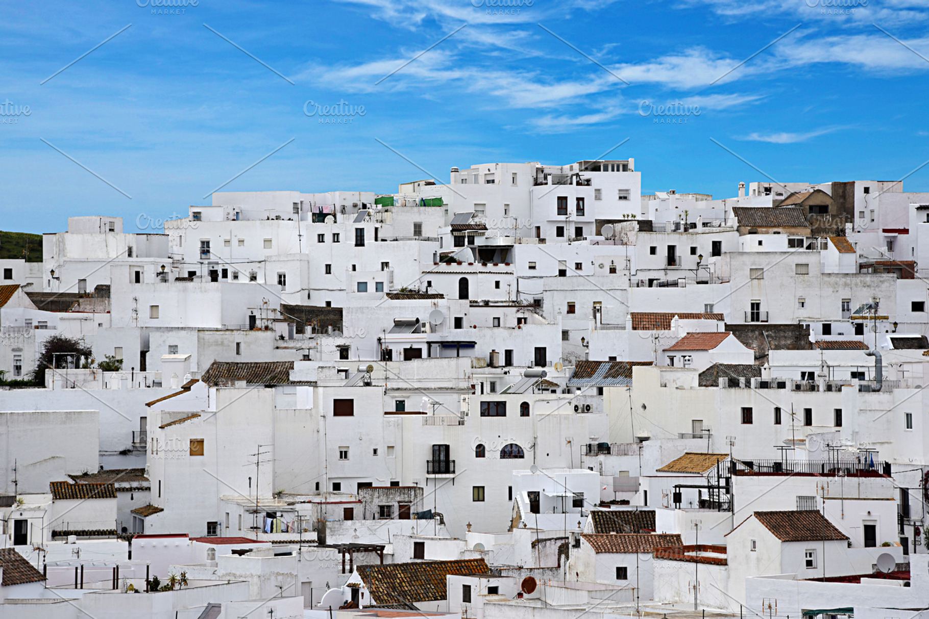 Vejer de la frontera cadiz containing spain, town, and white, an Architecture Photo by neftali77