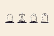 Zombie Hands & Graveyard Graphics, an Object Graphic by DenysHolovatiuk (Thumbnail 4 of 4)