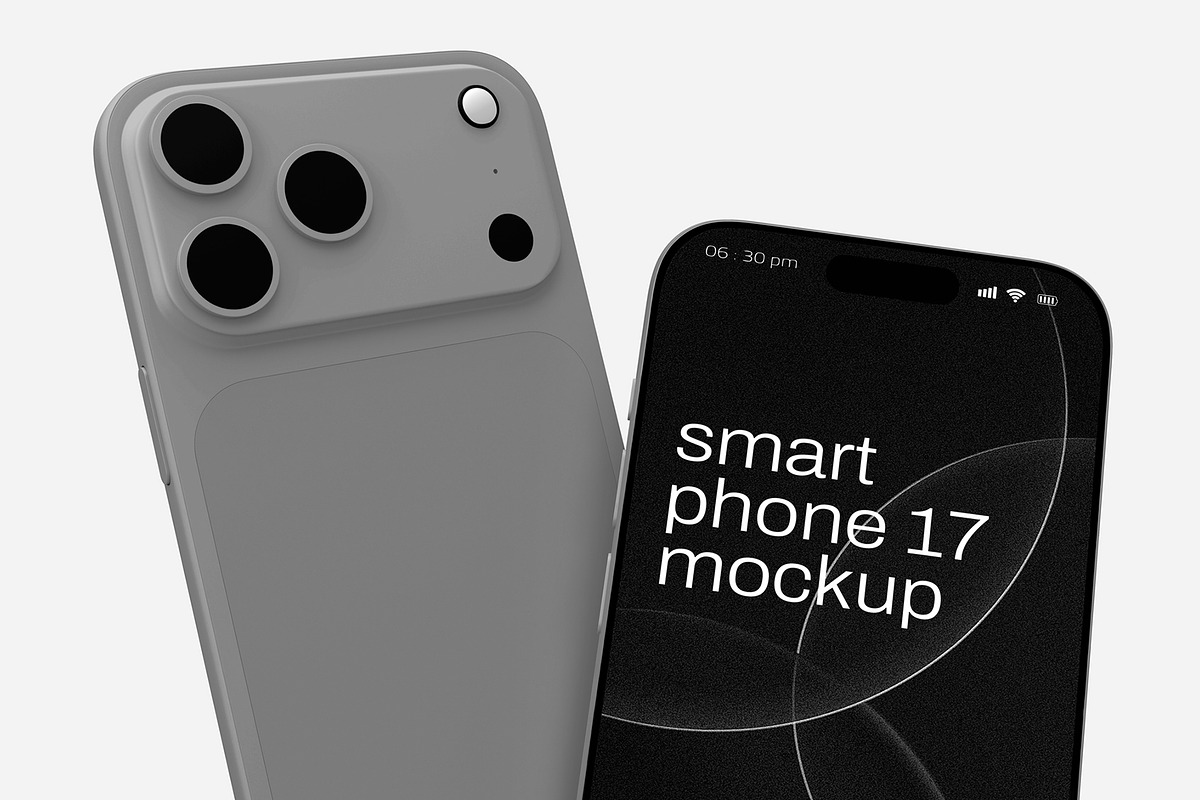 iPhone 17 Pro Max Mockup, a Product Mockup by graphypix (Photo 4 of 4)