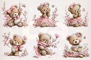 Whimsical Bear Cub Clipart Bundle, a Transportation Illustration by Digital Artistic99 (Thumbnail 3 of 7)