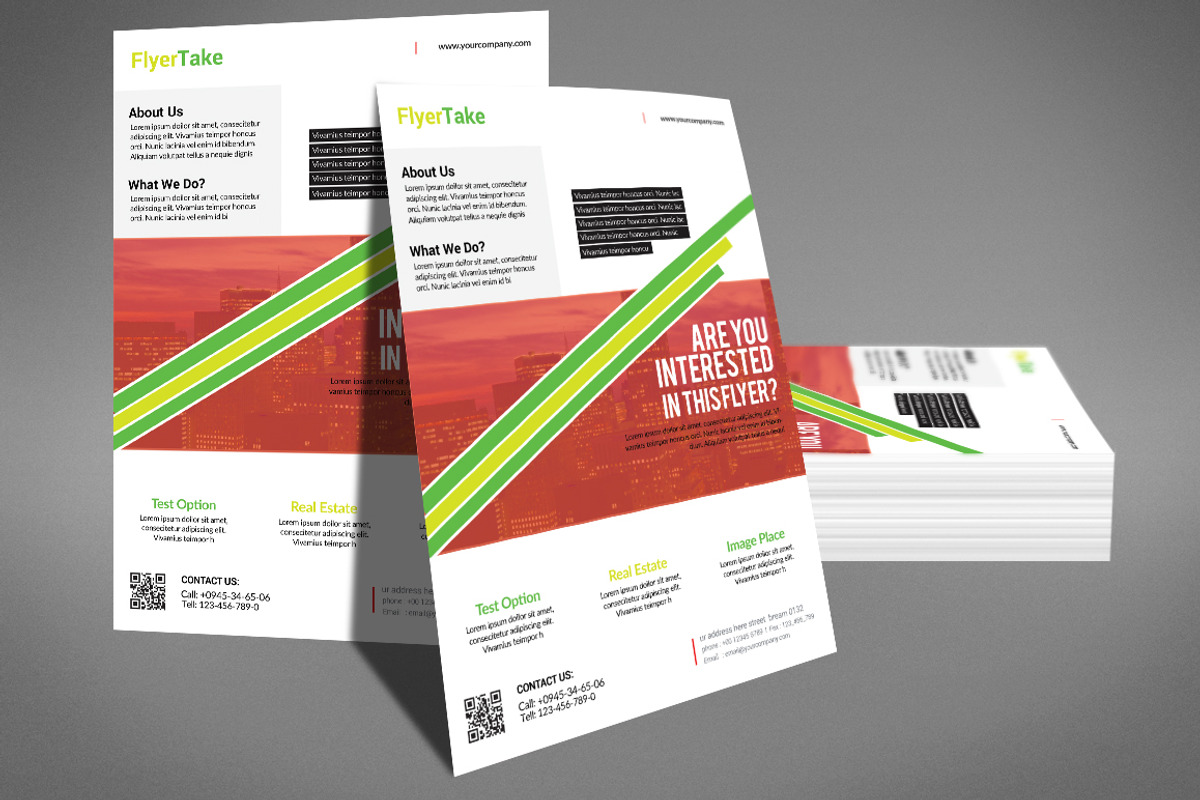 Smart Business Flyers Template, a Flyer Template by graphicforest