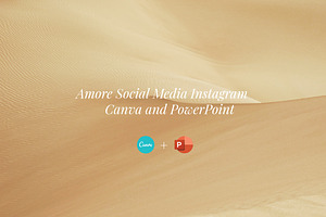 Amore - Canva PPT Instagram Pack