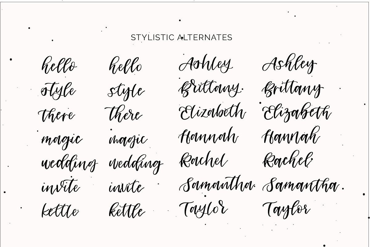 Oriole Script Font preview 4