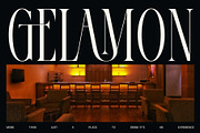 Amonse Ligature Serif Fonts, a Serif Font by Graphicxell (Thumbnail 3 of 8)